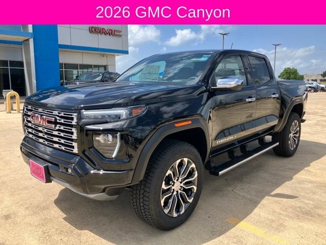 2026 GMC Canyon — rear three-quarter view